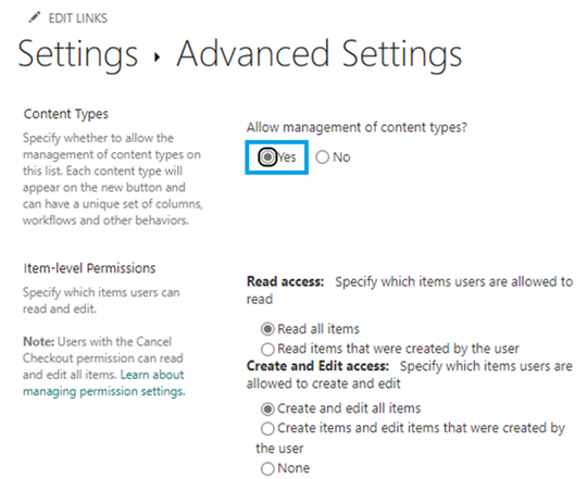 Content Types in SharePoint Online - Image 12