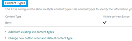 Content Types in SharePoint Online - Image 13