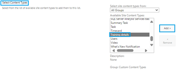Content Types in SharePoint Online - Image 14