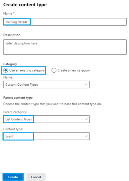 Content Types in SharePoint Online - Image 5