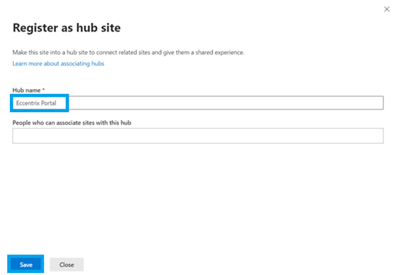 Hub Sites in SharePoint Online Image 3